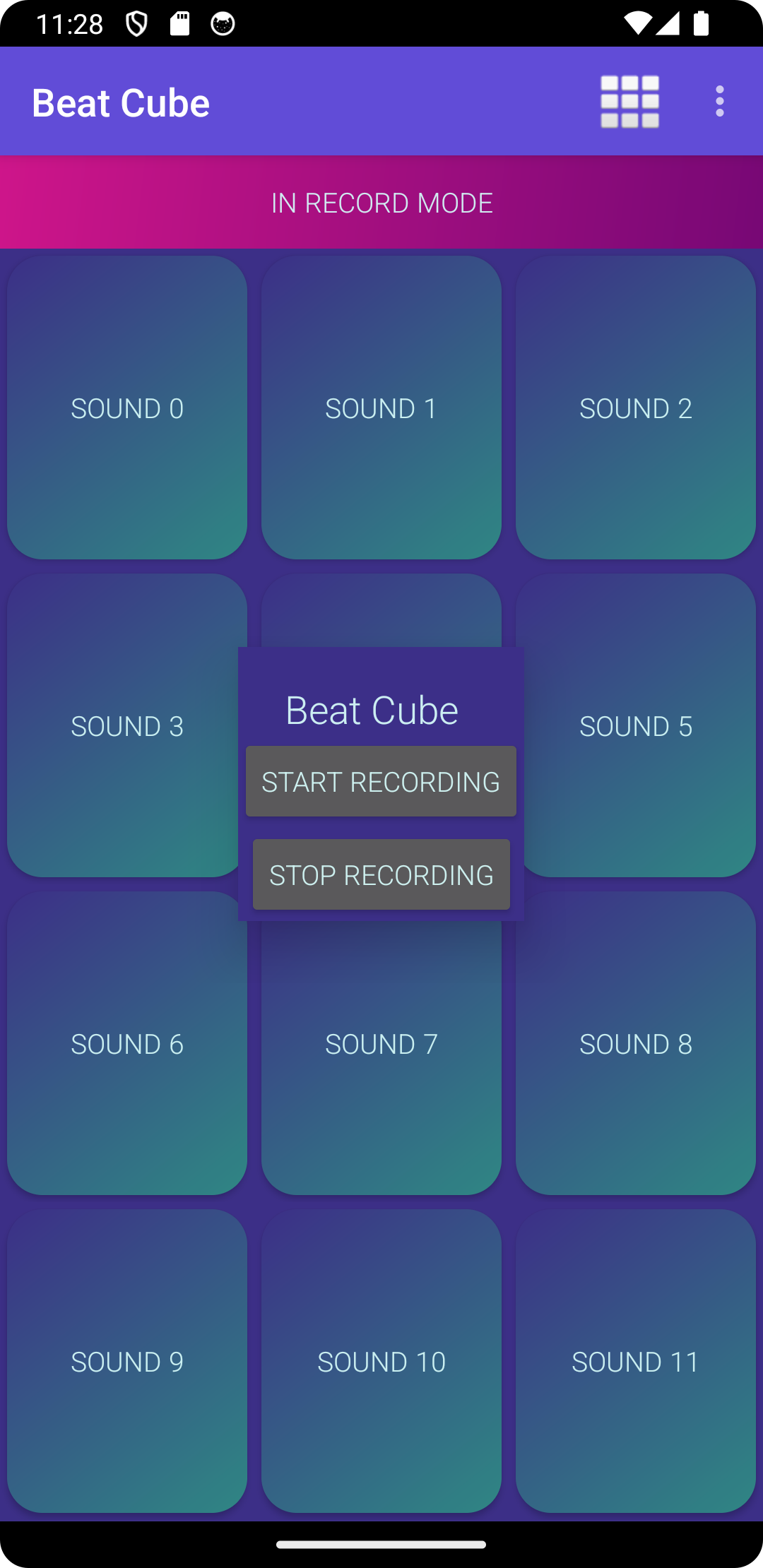 BeatCube play mode